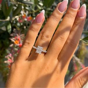 Modern Gents | Moissanite Radiant Cut Ring